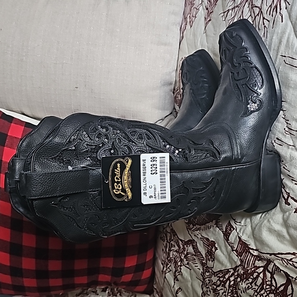 NWT JB Dillon Reserve Women's Western Boots sz 9